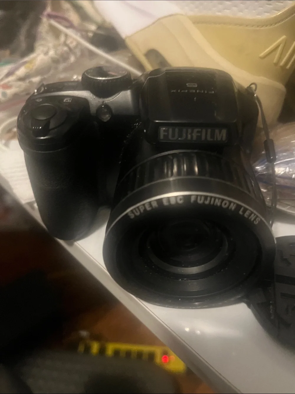 Fujifilm Black Digital Camera with Fujinon Lens